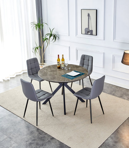 Erik Round Table Grey