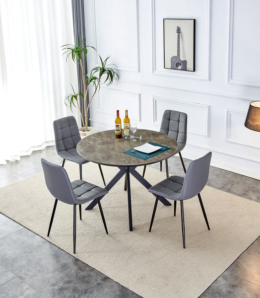 Erik Round Table Grey