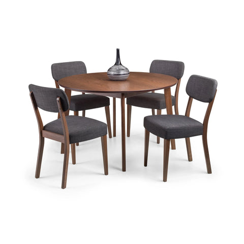 Farringdon Circular Table - Dark Brown - FAR002