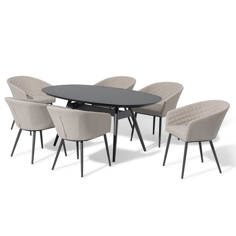 Ambition 6 Seat Oval Dining Set
