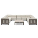 Ibiza U Shape Sofa Set With Square Table