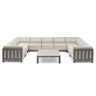 Ibiza U Shape Sofa Set With Square Table