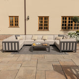 Ibiza U Shape Sofa Set With Square Table