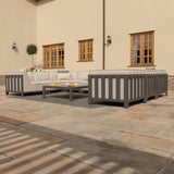 Ibiza U Shape Sofa Set With Square Table
