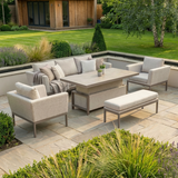 Pulse 3 Seat Sofa Dining Set with Rising Table