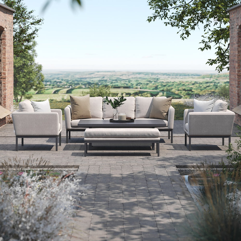 Pulse 3 Seat Sofa Dining Set with Rising Table