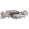 Pulse 3 Seat Sofa Dining Set with Rising Table