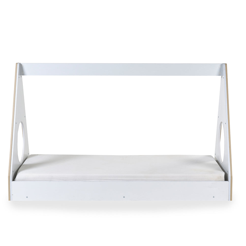 Festival Tent Bed - White and Light Brown - FES001