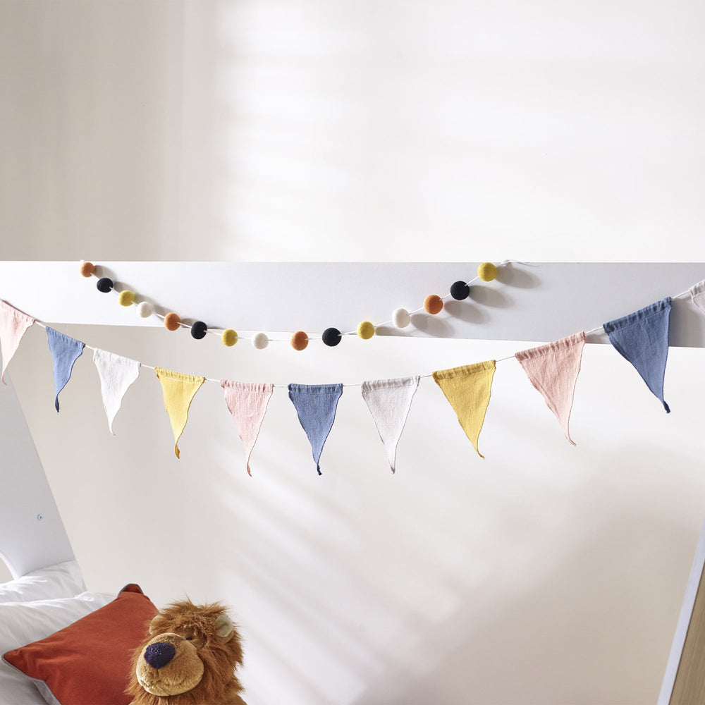 Festival Tent Bed - White and Light Brown - FES001