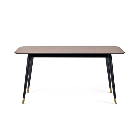Findlay Rectangular Dining Table - Dark Brown - FIN001