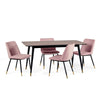 Findlay Rectangular Dining Table - Dark Brown - FIN001