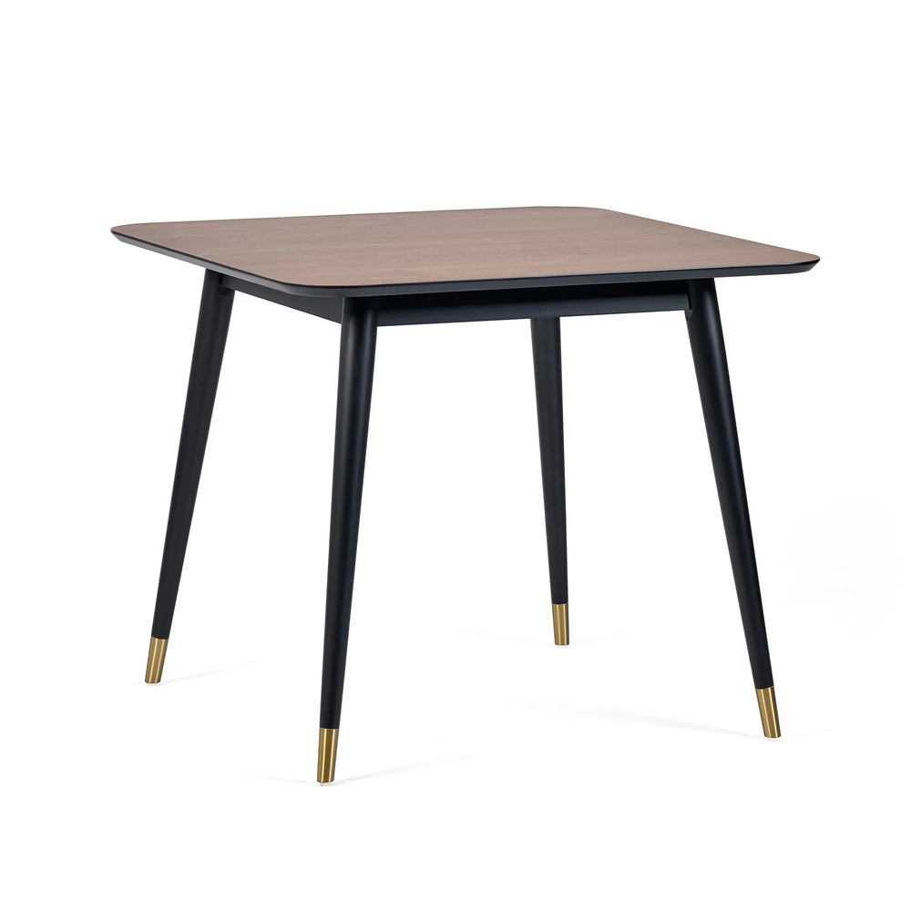 Findlay Square Dining Table - Dark Brown - FIN002