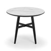Firenze Lamp Table - Black and White - FIR102