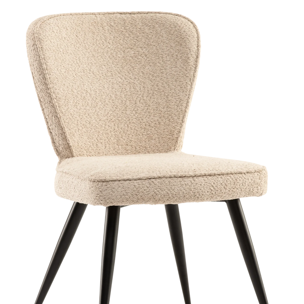 Elegant Linen Dining Chair for Modern Interiors - Comfortable & Stylish