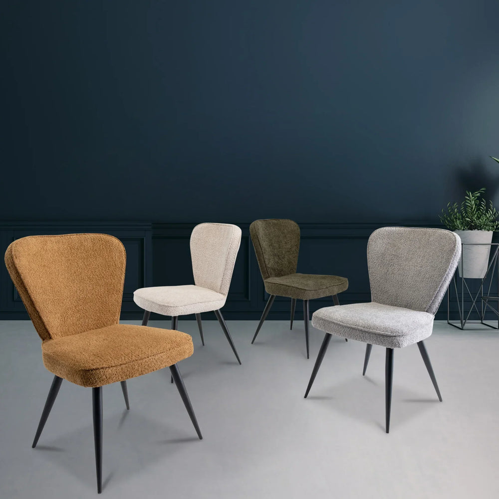 Elegant Linen Dining Chair for Modern Interiors - Comfortable & Stylish