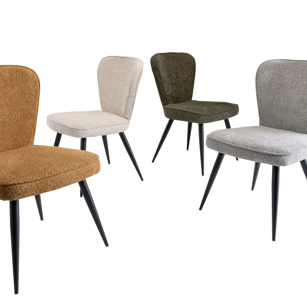 Elegant Linen Dining Chair for Modern Interiors - Comfortable & Stylish