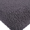 Charcoal Grey Boucle Bench With Gold Legs - Kd