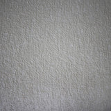 White Boucle Bench With Black Legs - Kd