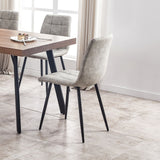 Fredrik Dining Chair Silver Grey