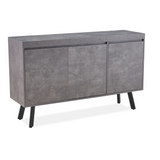 Fredrik Grey 3 Door Sideboard