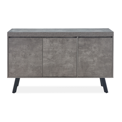 Fredrik Grey 3 Door Sideboard