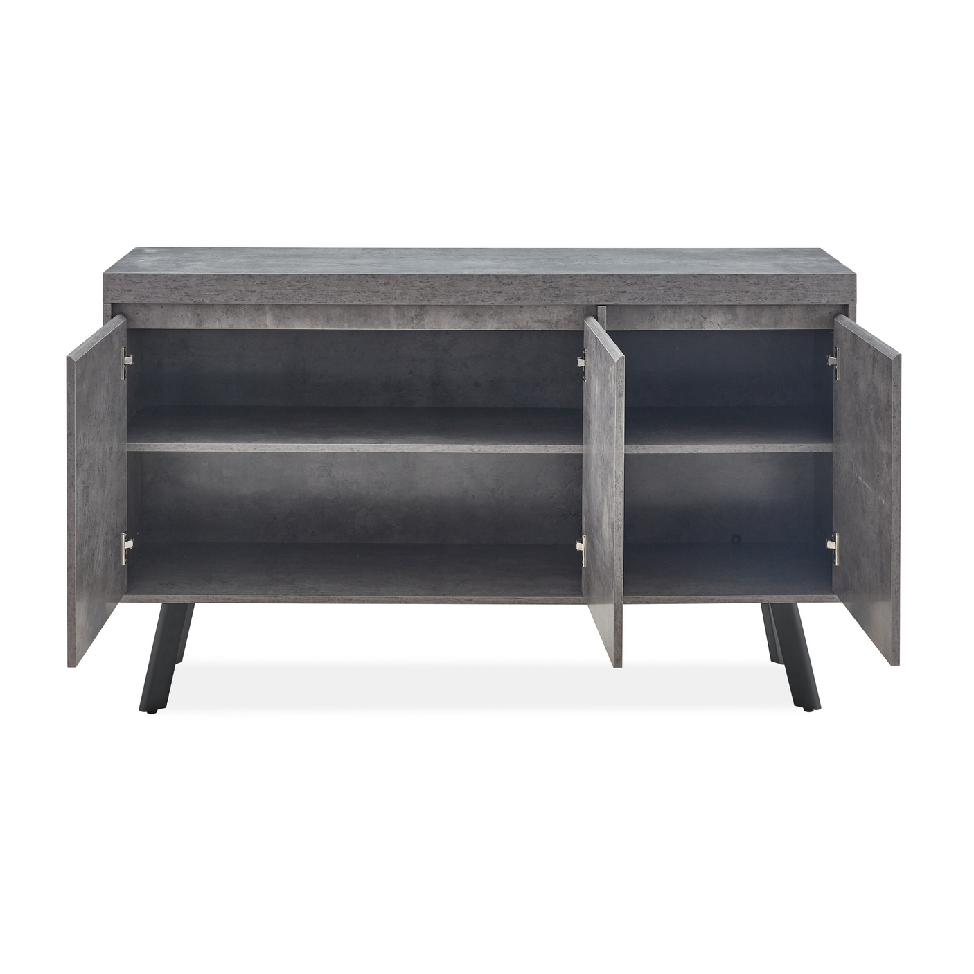 Fredrik Grey 3 Door Sideboard