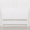French White 4ft6 Double Size Headboard