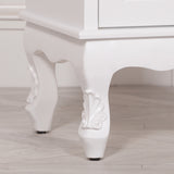 French White Display Cabinet