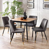 Findlay Square Dining Table - Dark Brown - FIN002