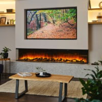 Electric Forest 2400 with Deluxe Log Set -  - 105-197005