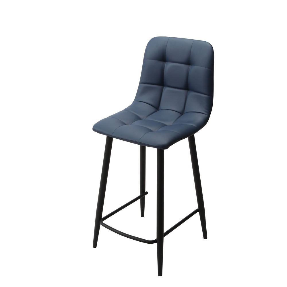 Fredrik Blue Bar Stool PU