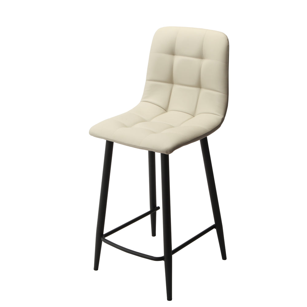 Fredrik Taupe Bar Stool PU