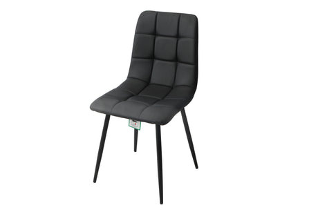 Fredrik Black PU Chair
