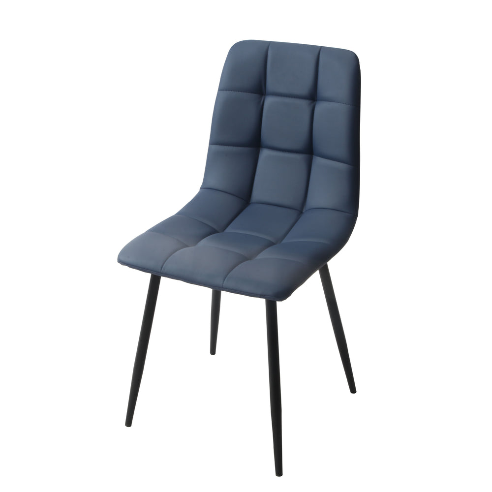 Fredrik Blue PU Chair