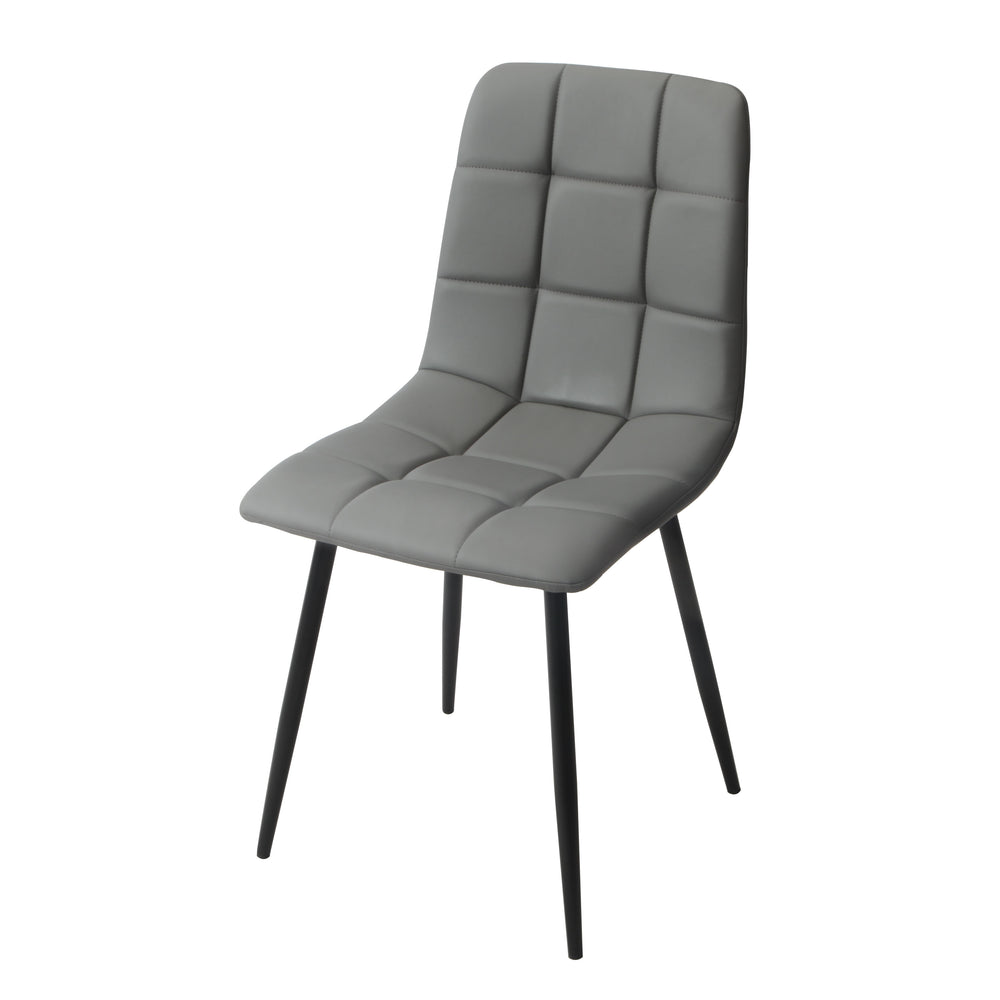 Fredrik Grey PU Chair