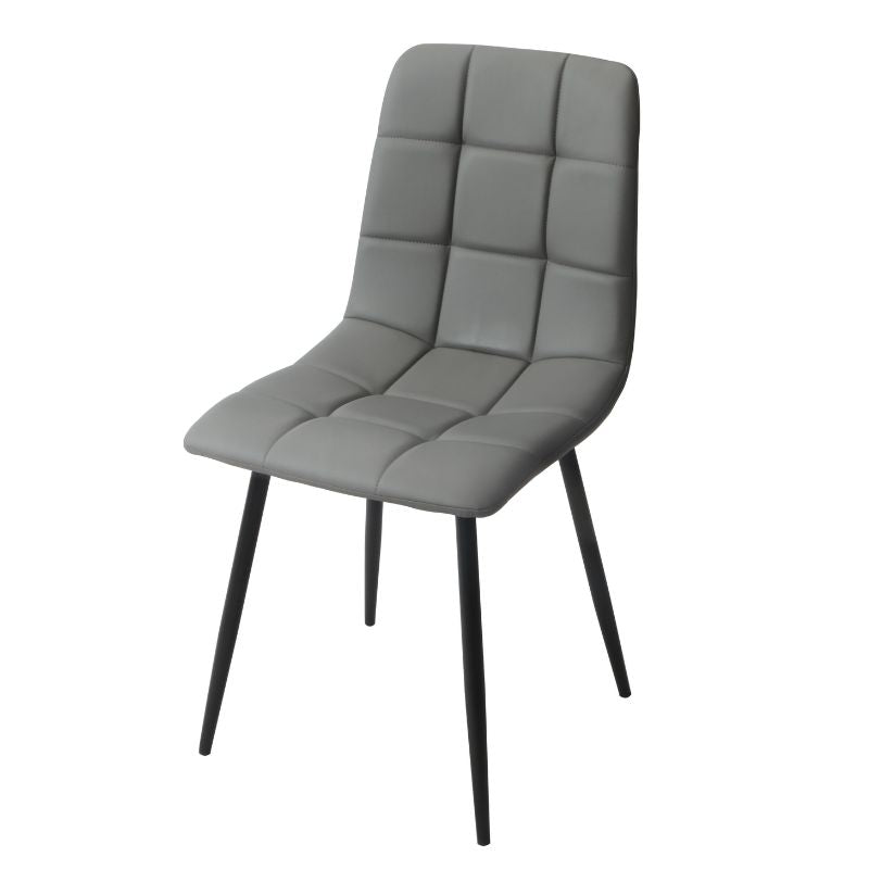 Fredrik Grey PU Chair