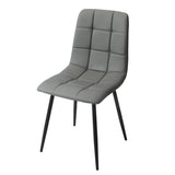 Fredrik Grey PU Chair