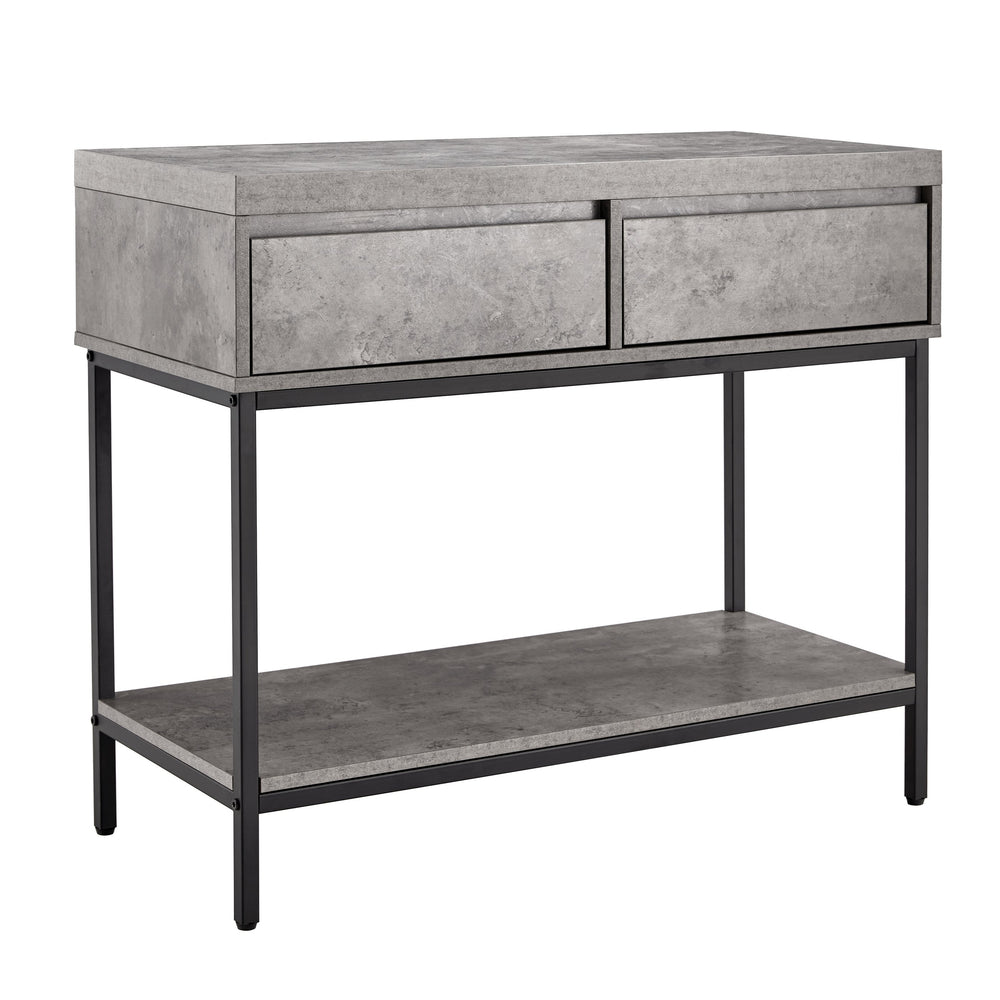 Fredrik Grey Console Table