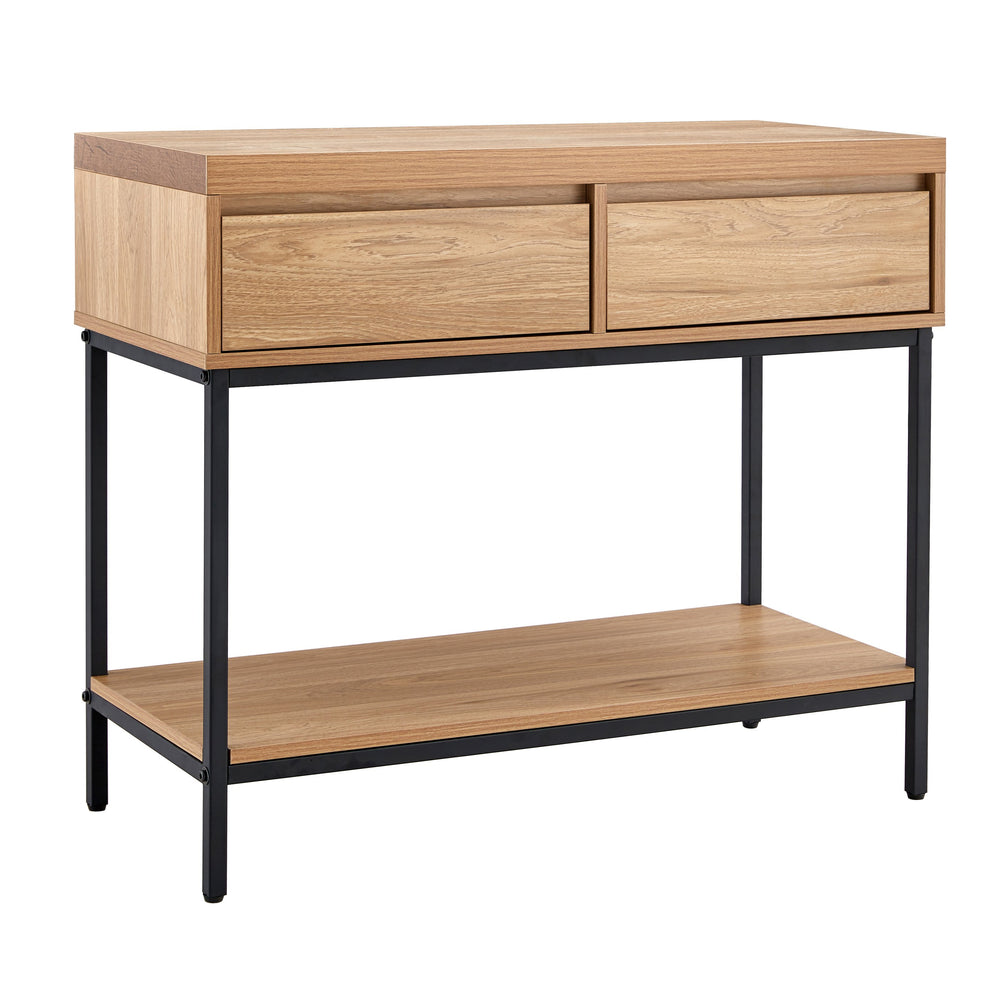 Fredrik Oak Console Table