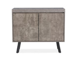 Fredrik Grey 2 Door Sideboard