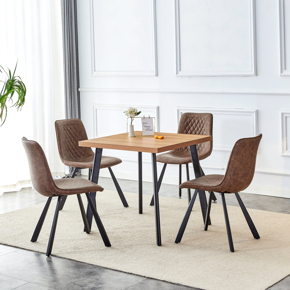 Fredrik Oak Square Table