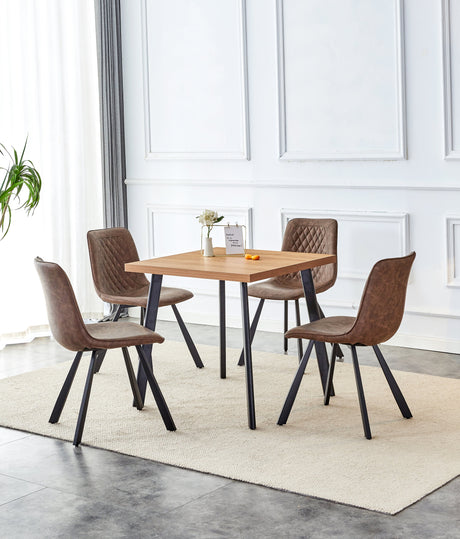 Fredrik Oak Square Table
