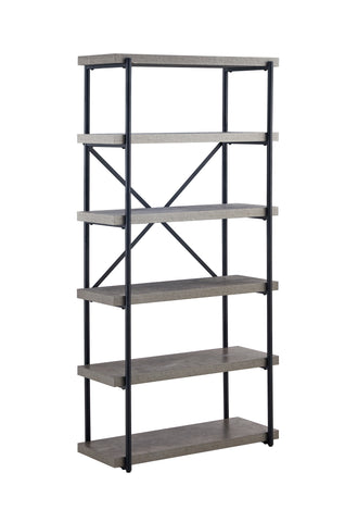 Fredrik Grey Bookcase