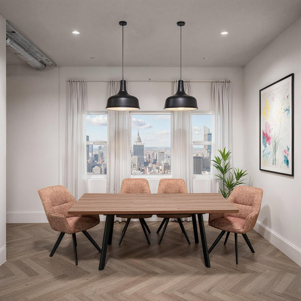 Fredrik Walnut Extension Table