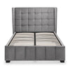 Gatsby Bed - Light Grey / Double - GAT001