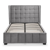 Gatsby Bed - Light Grey / Double - GAT001