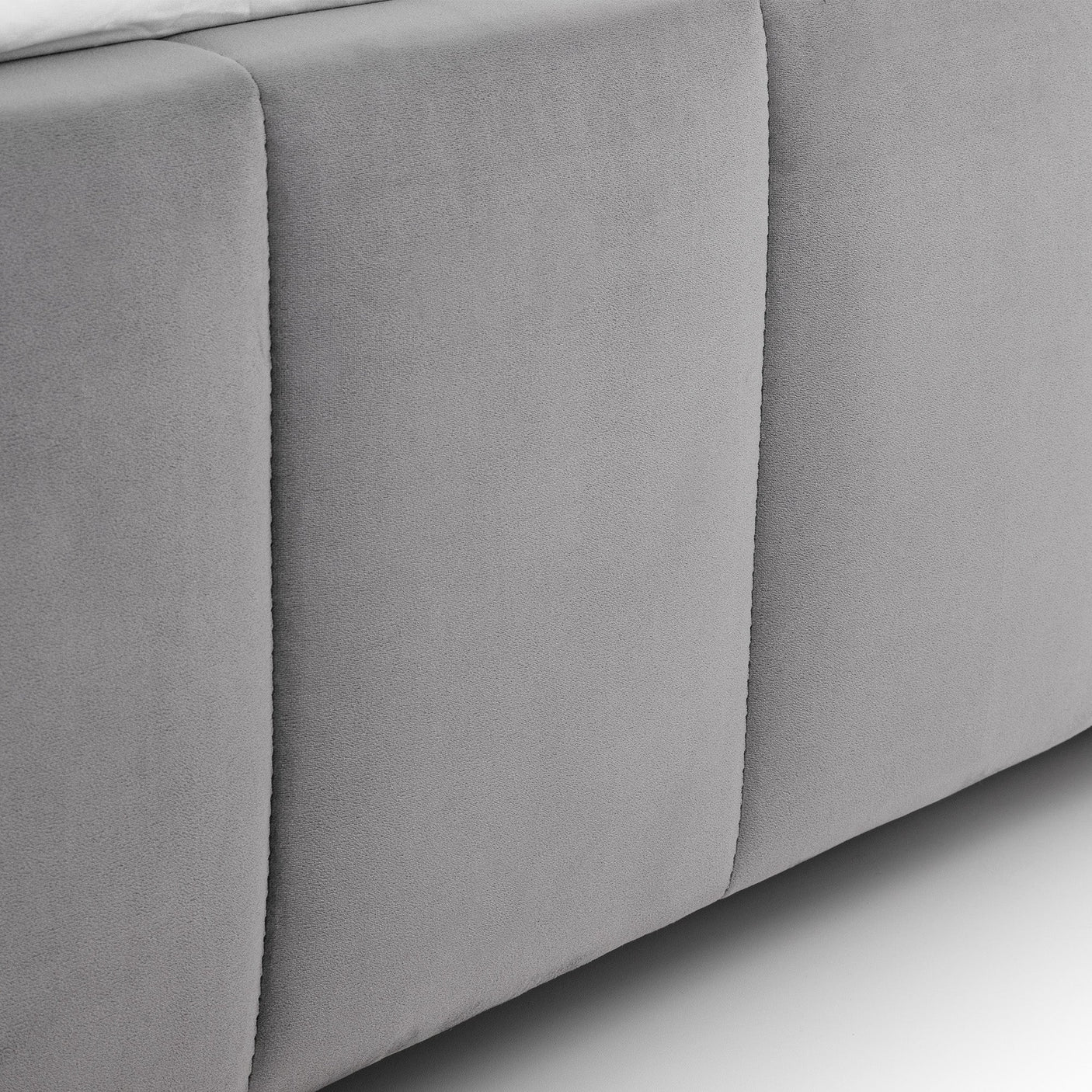 Gatsby Bed - Light Grey / Double - GAT001