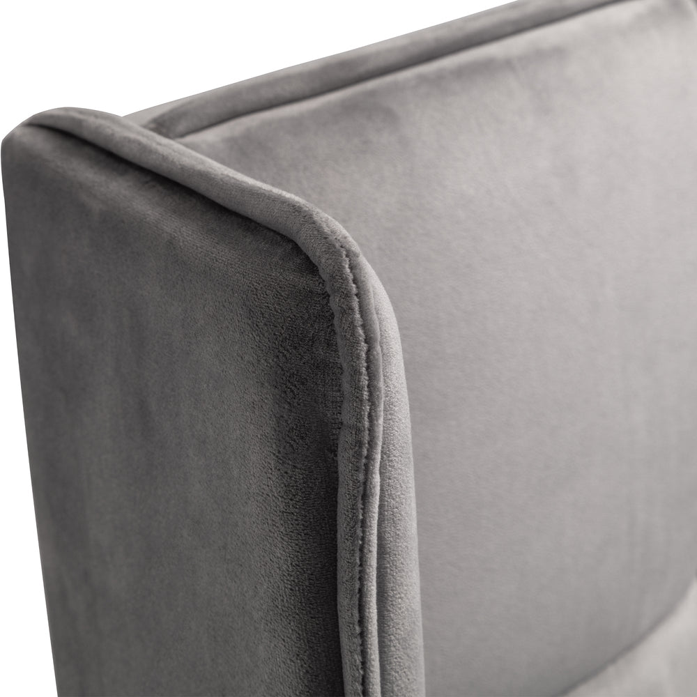 Gatsby Storage Ottoman Bed - Light Grey / Double - GAT051