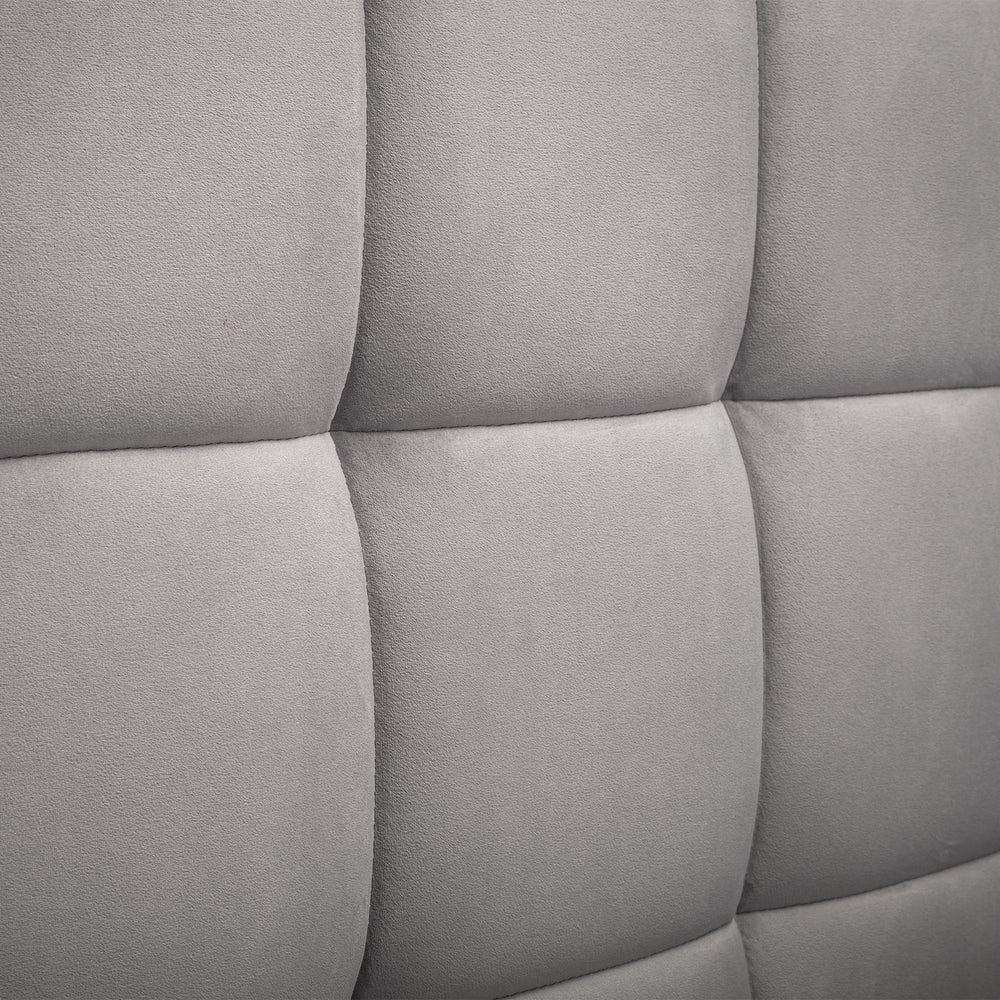 Gatsby Storage Ottoman Bed - Cream / King - GAT352