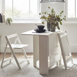 Gatan Small Gateleg Table With 2 Chairs